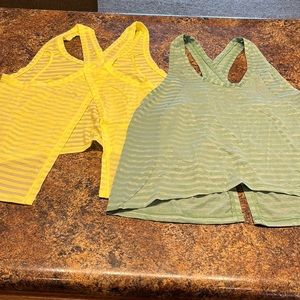 Lot of 2 Nimbus Split back tanks